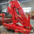 5 Ton Telescopic Boom Truck Mounted Crane Knukled Folding Crane Price for Sale